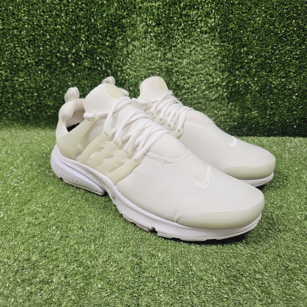Nike Air Presto Triple White Athletic Sneakers CT3550-100 Mens Size 13